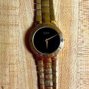 Genuine Gold Gucci watch
